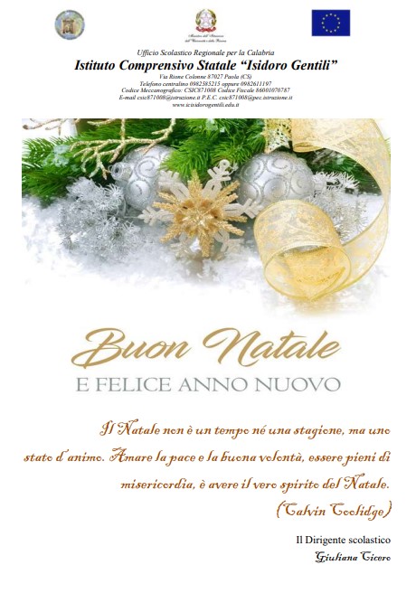 AUGURI DI NATALE